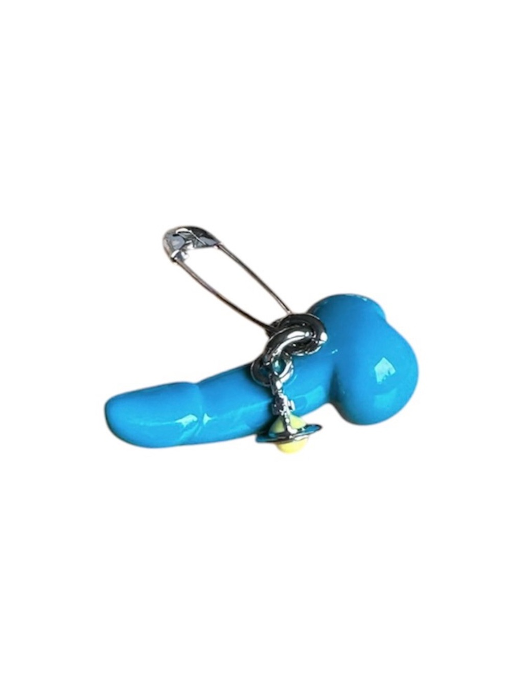 RARE Vivienne Westwood World’s End Penis Safety Pin Brooch